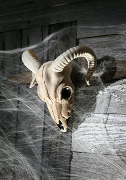 Ram Skull Halloween Decoration Update