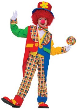 Colorful Clown Kid's Classic Costume