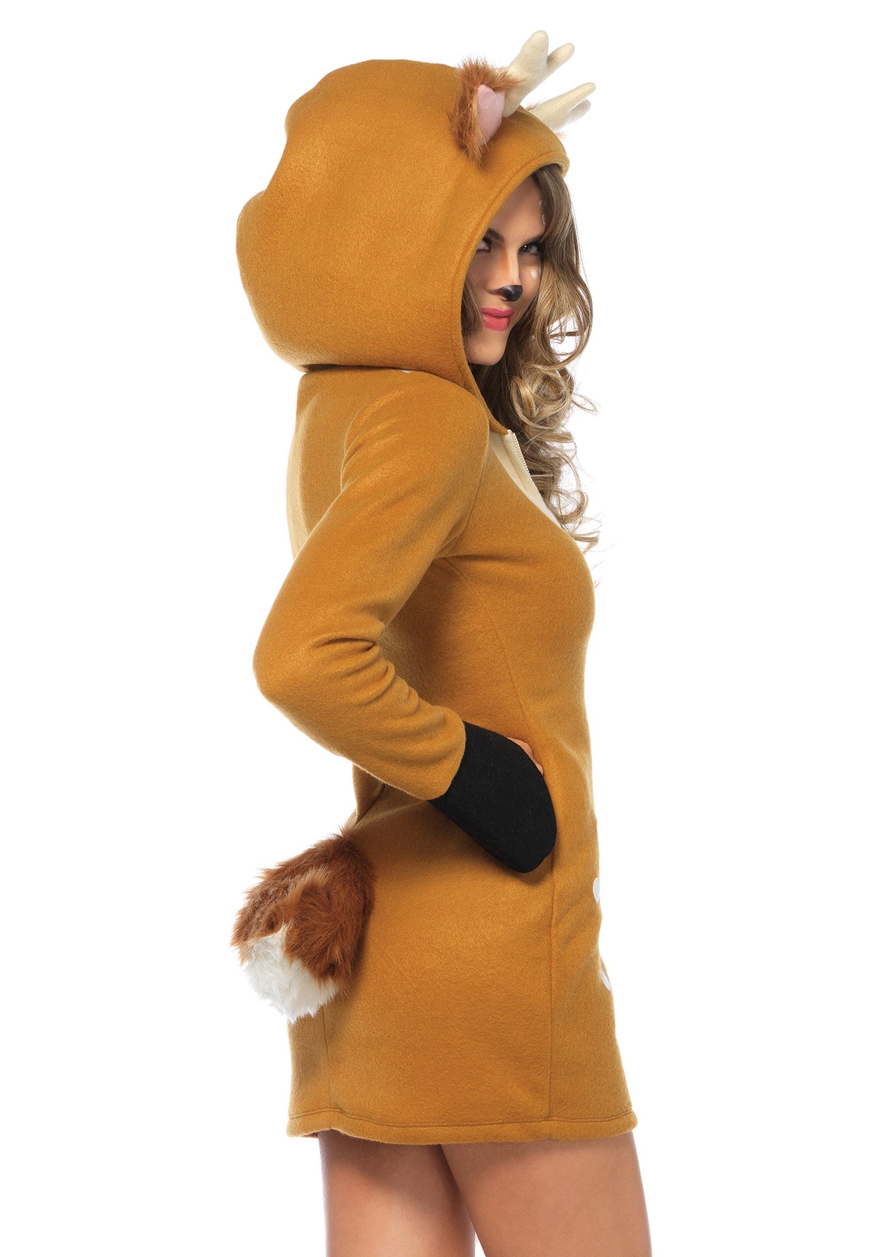 Cozy Fawn Costume For Women