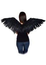 Mocking Jay Wing 16x48" in Black Alt 1