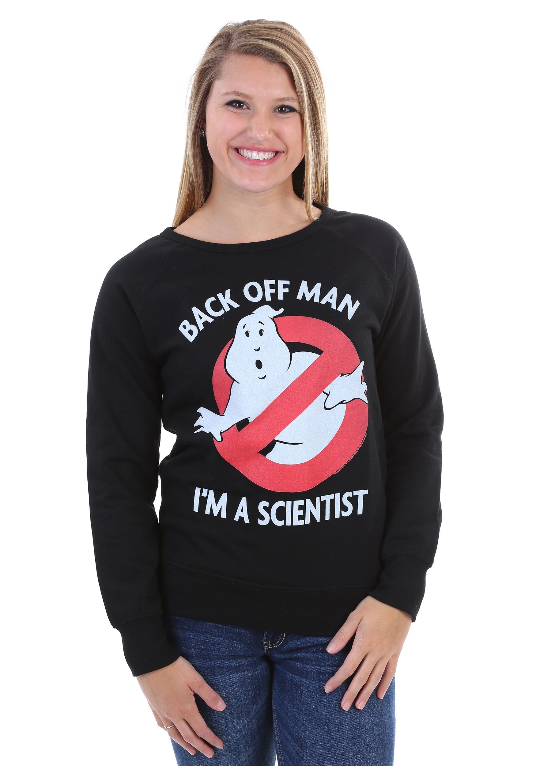 Ghostbusters Im A Scientist Womens Pullover