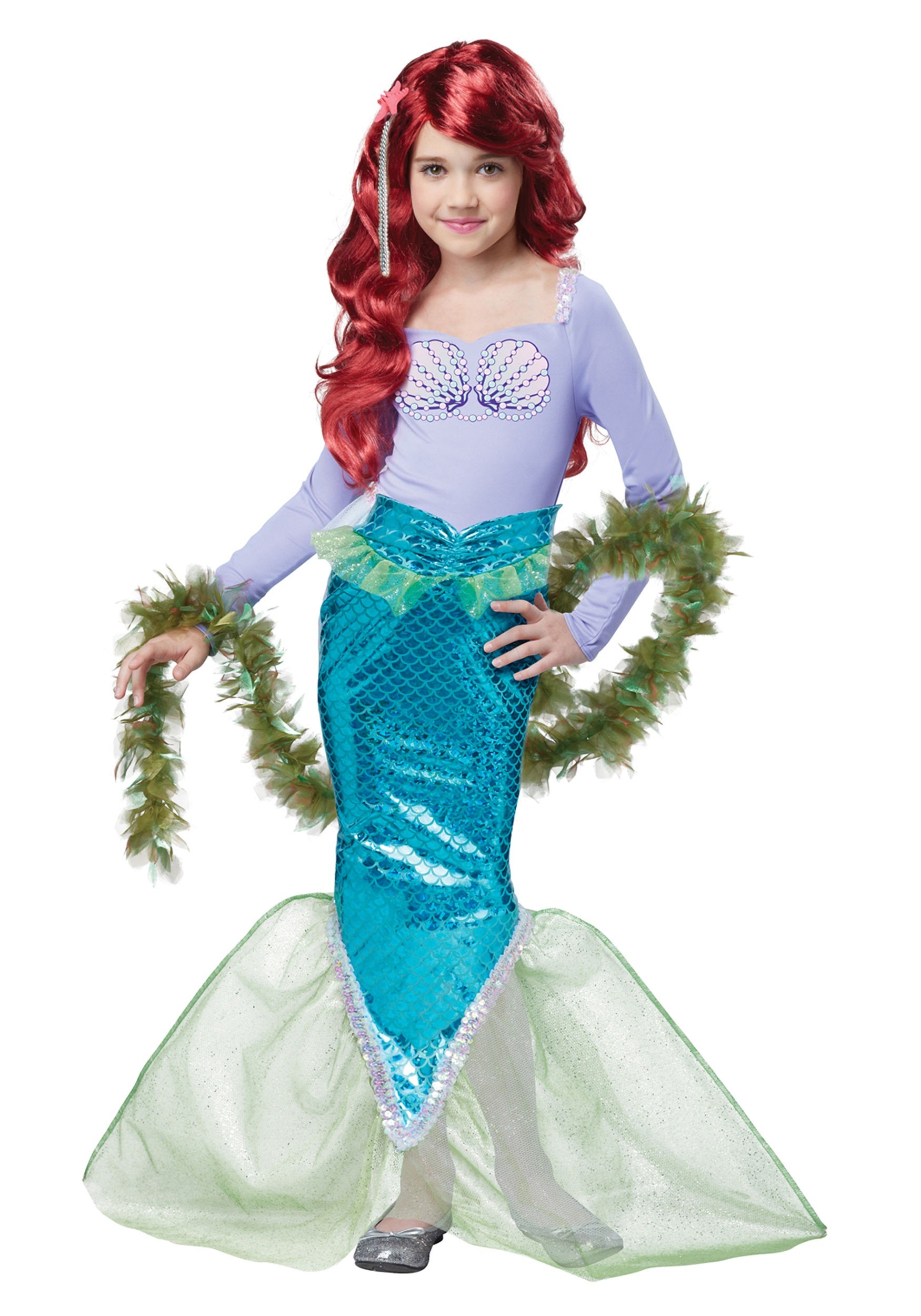 Magical Mermaid Costume For Kids