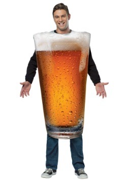 Pint Of Beer Costume For Adults