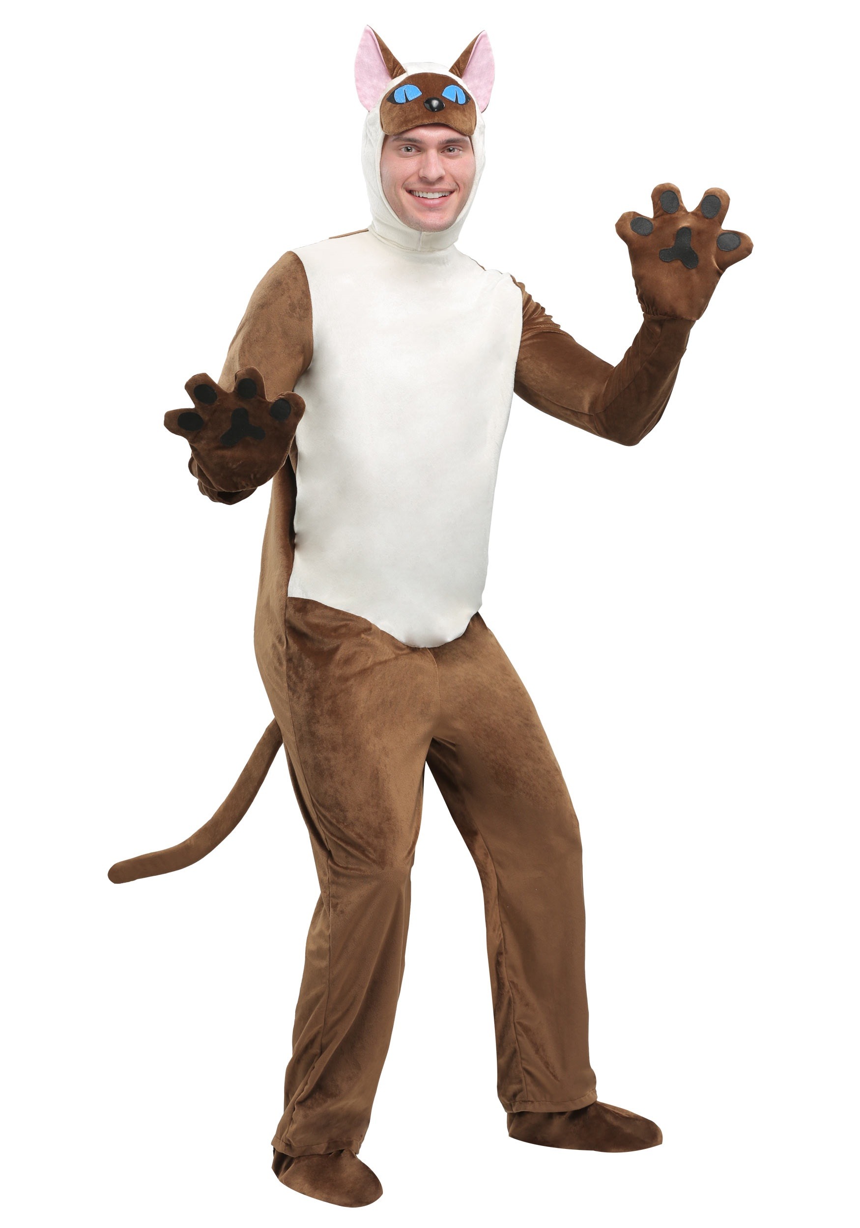 Adult Siamese Cat Costume , Animal Costumes