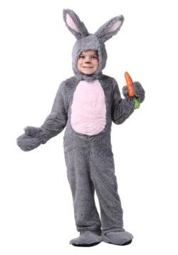 Grey Bunny Costume For Toddlers