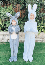 Toddler Grey Bunny Costume Alt 1