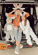 Toddler Grey Bunny Costume Alt 2