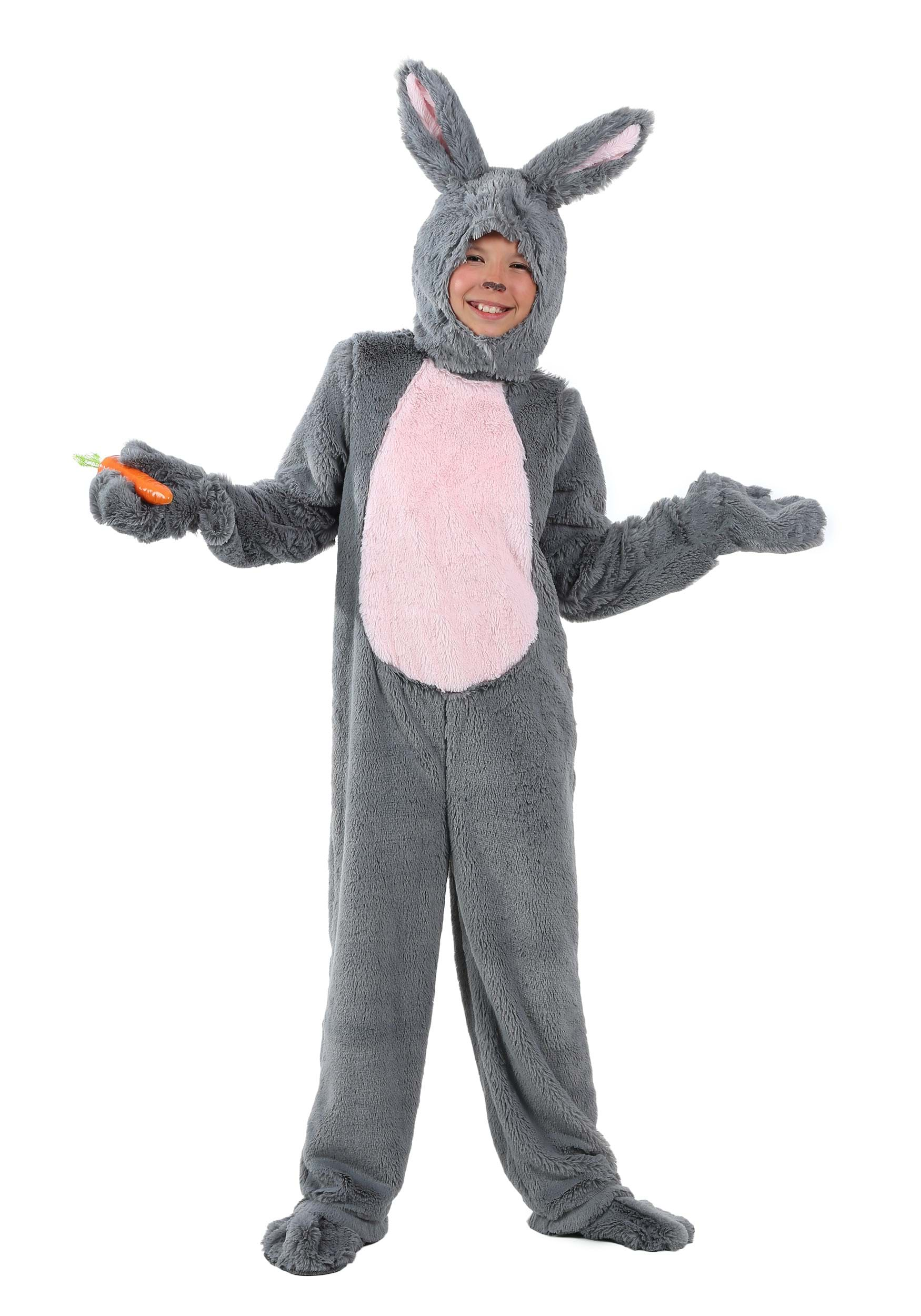 Grey Bunny Costume For Kids , Easter Costumes