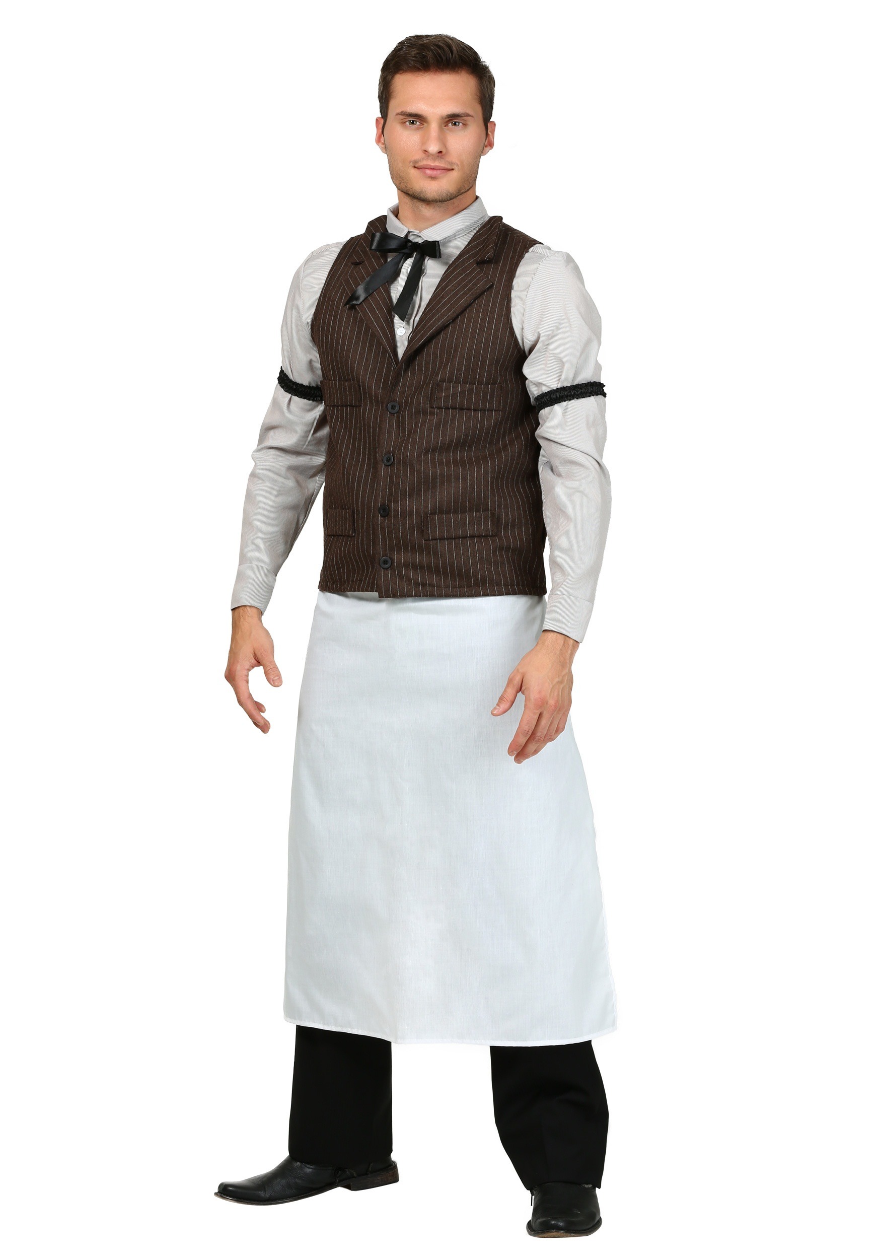 Plus Size Men's Old West Bartender Costume