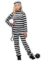 Girl's Prisoner Costume