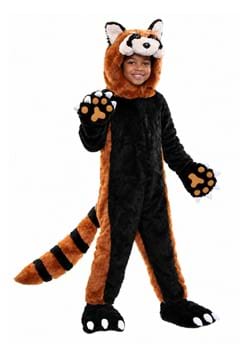 Child Cozy Red Panda Costume New Main