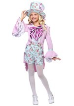 Girls Pretty Mad Hatter Costume