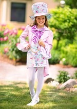 Girl's Pretty Mad Hatter Costume Alt 2