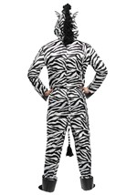 Adult Wild Zebra Costume Alt 2
