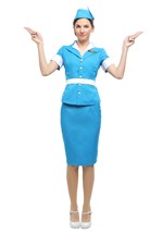 Women's Flight Crew Costume Alt 1