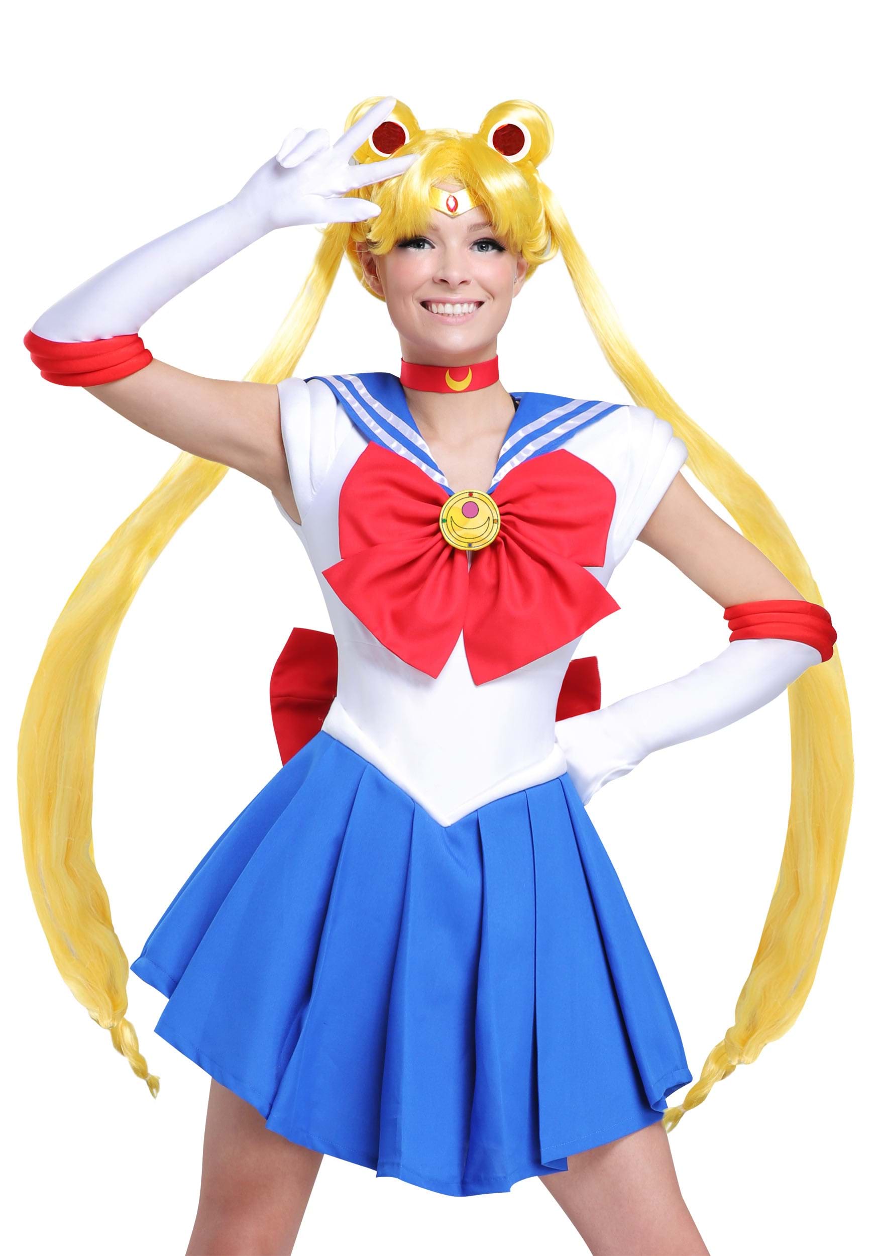 Blonde Sailor Moon Wig for Women | Anime Girl Wig | Anime Cosplay Wig