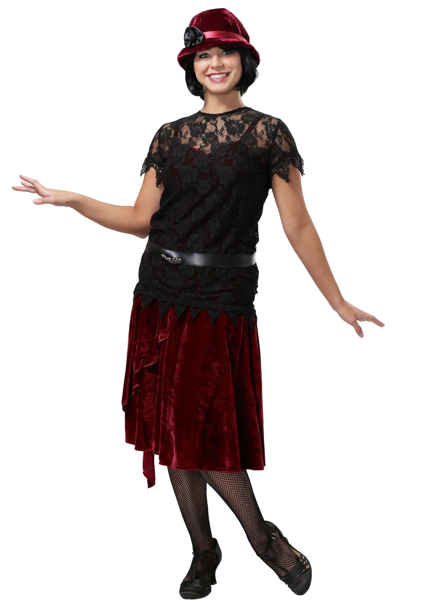 Plus Size Sassy Toe Tappin Flapper