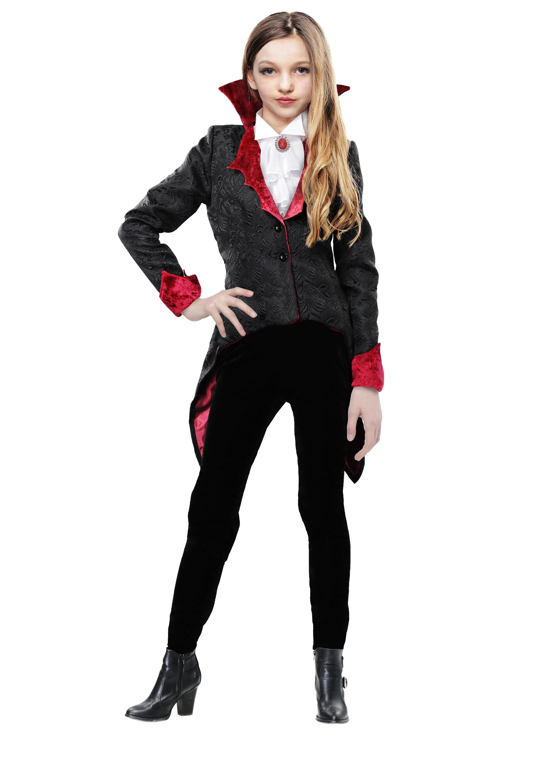 Dashing Vampiress Girl's Costume , Vampire Costumes