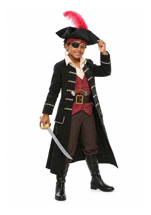 Boys Ship Captain Costume New main