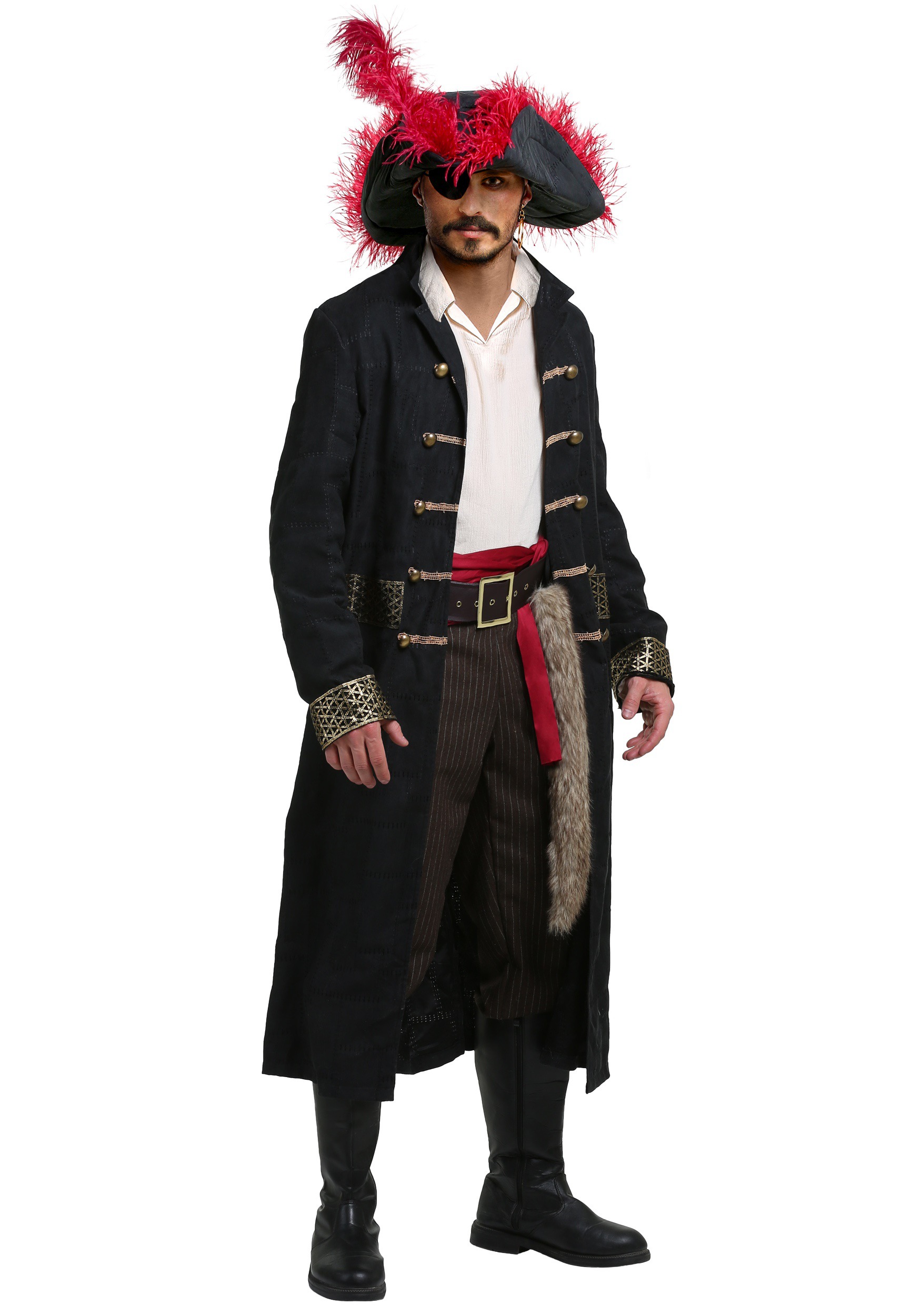 Men's Shipwreck Captain Costume for Adults