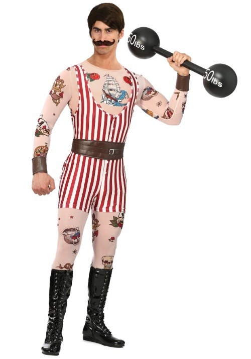 Mens Vintage Strongman Costume