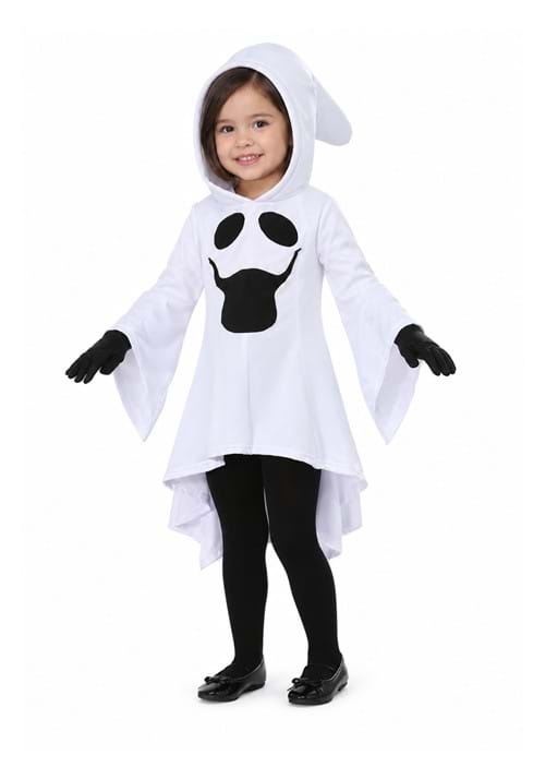 Toddler Girls Gorgeous Ghost Costume New Main