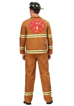 Adult Tan Uniform Firefighter Costume Alt 2