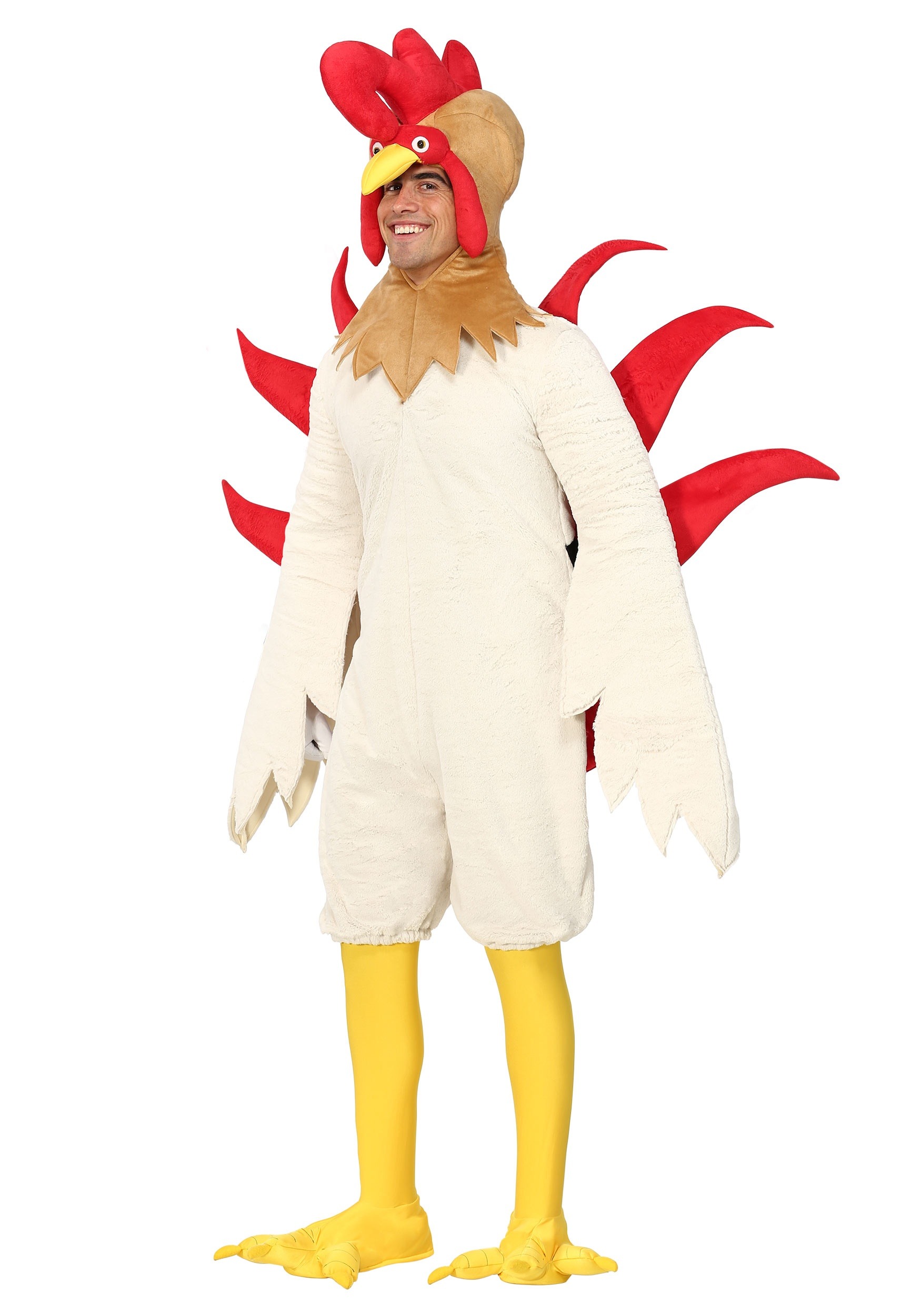 Farm Rooster Costume For Adults , Farm Animal Halloween Costumes