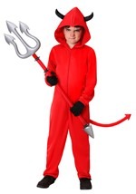 Child Devil Jumpsuit Costume