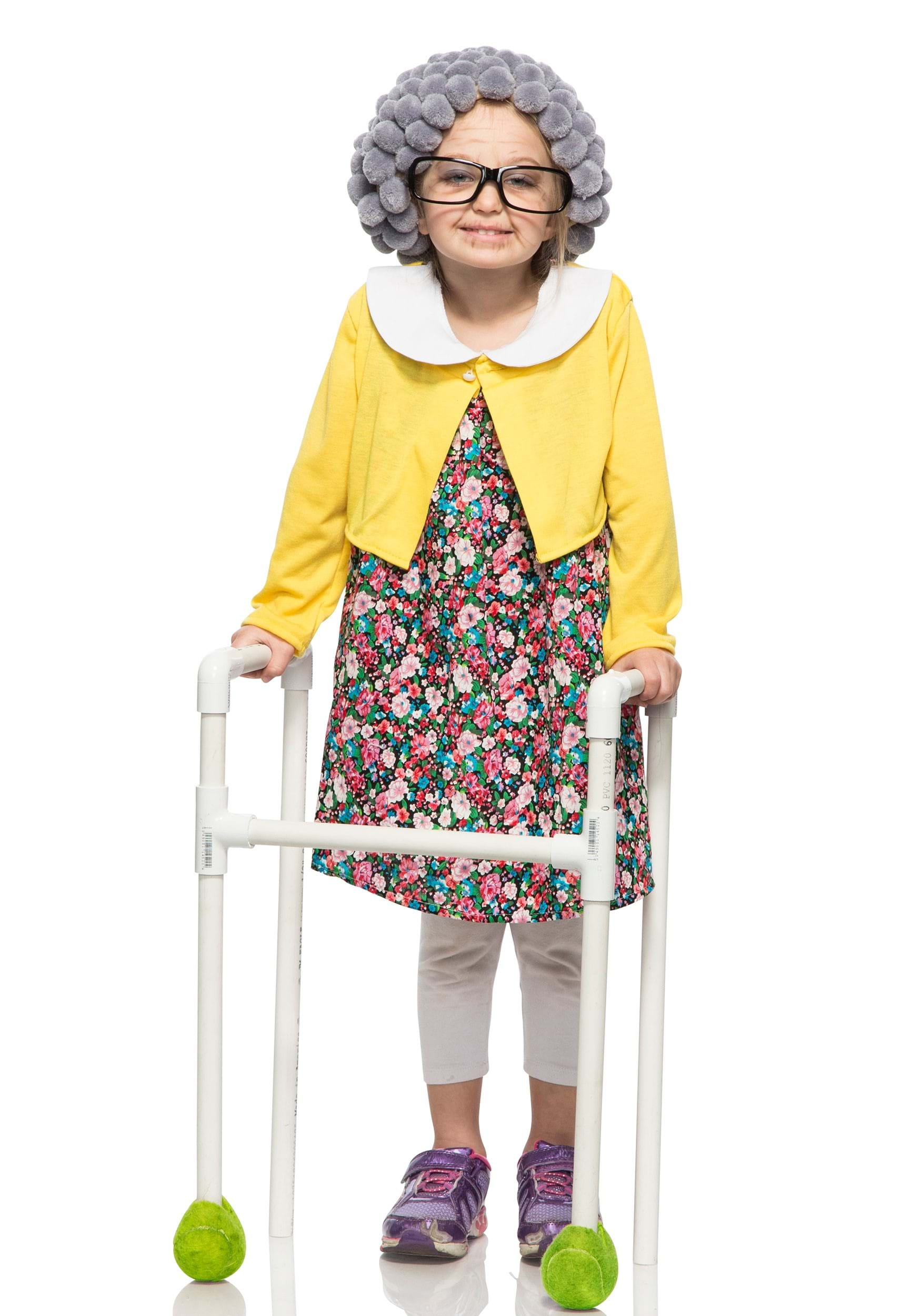 Grandma Costume For Girls