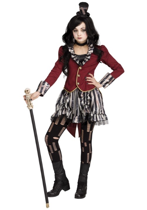 Freak Show Ringmistress Costume For Kids