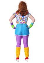 Women's Work It Out 80's Costume Alt 1