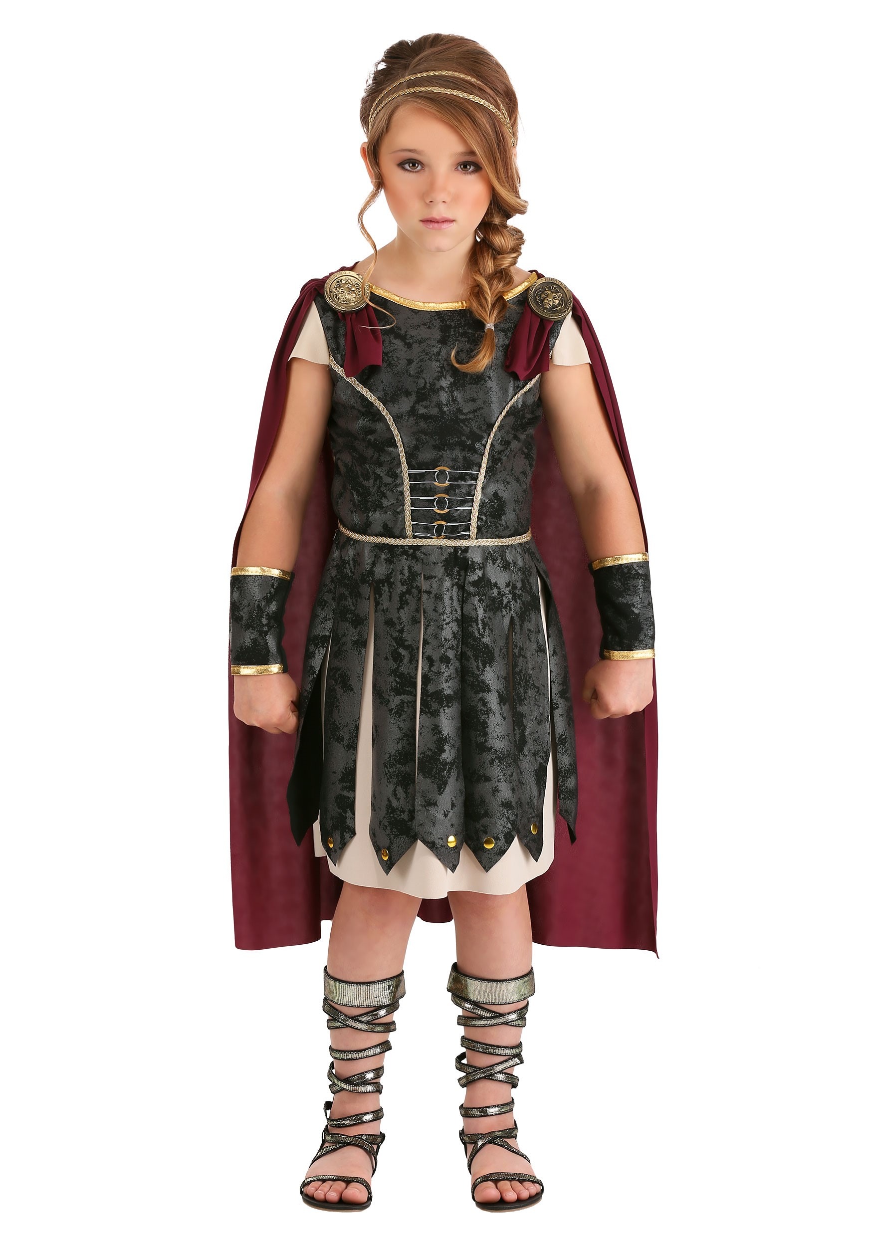 Fearless Gladiator Girls Costume