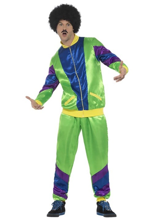 Men's 80s Tracksuit Costume