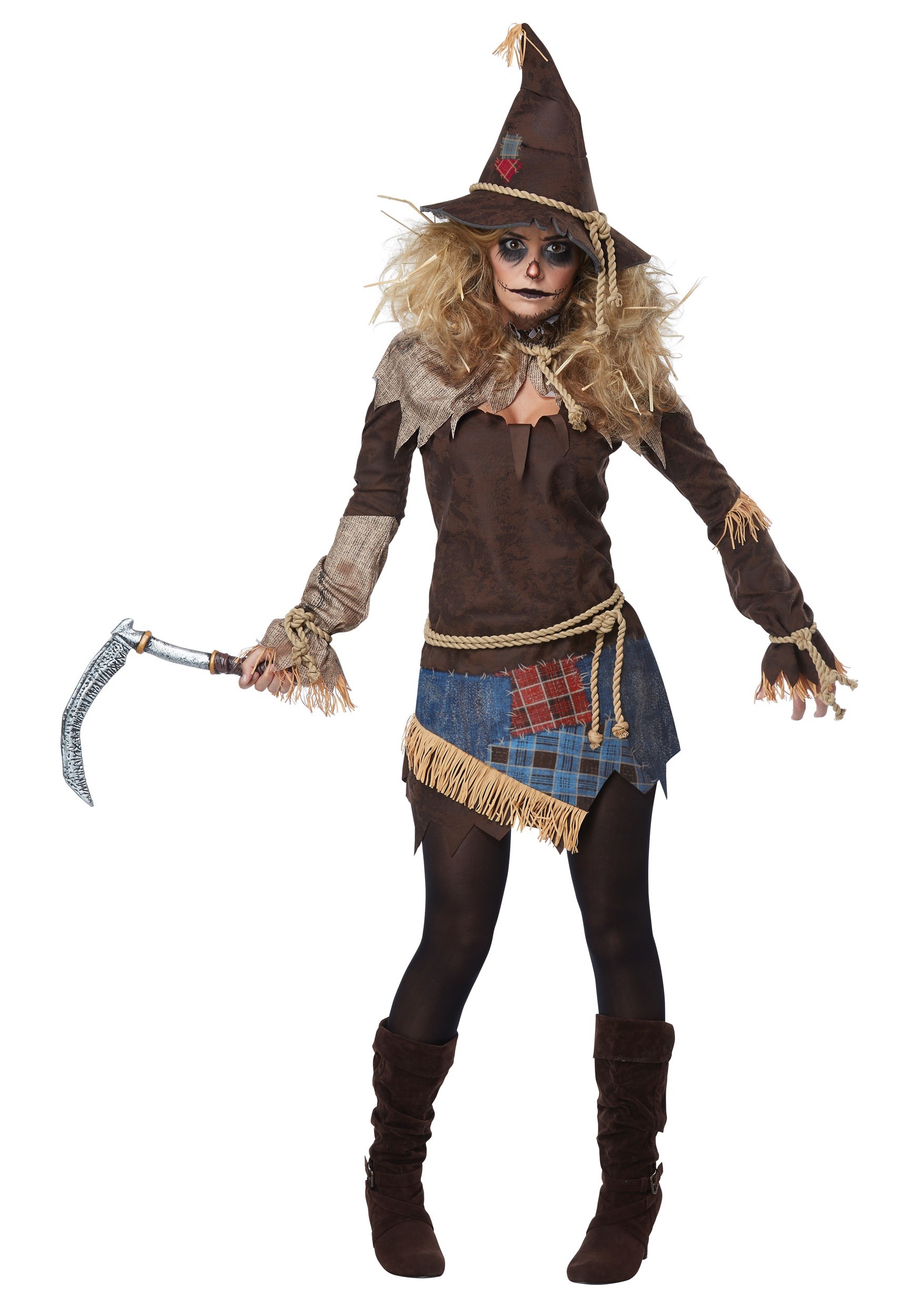 Creepy Scarecrow Costume For Women