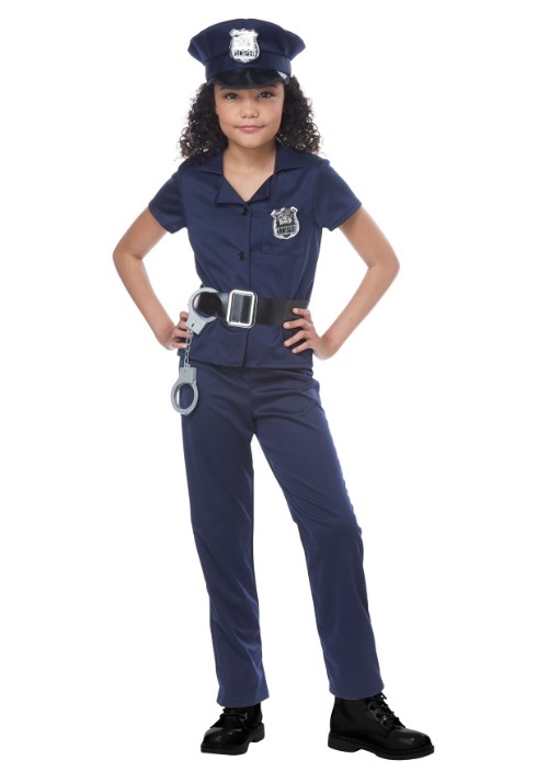 Girls Cute Cop Costume