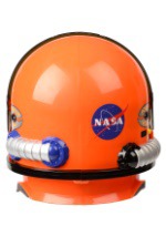 Child Orange Astronaut Helmet alt 3