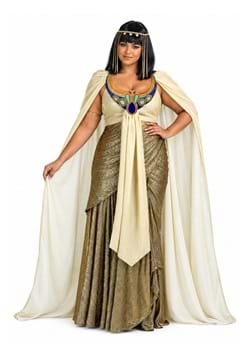 Plus Size Golden Cleopatra Costume for Women New Main