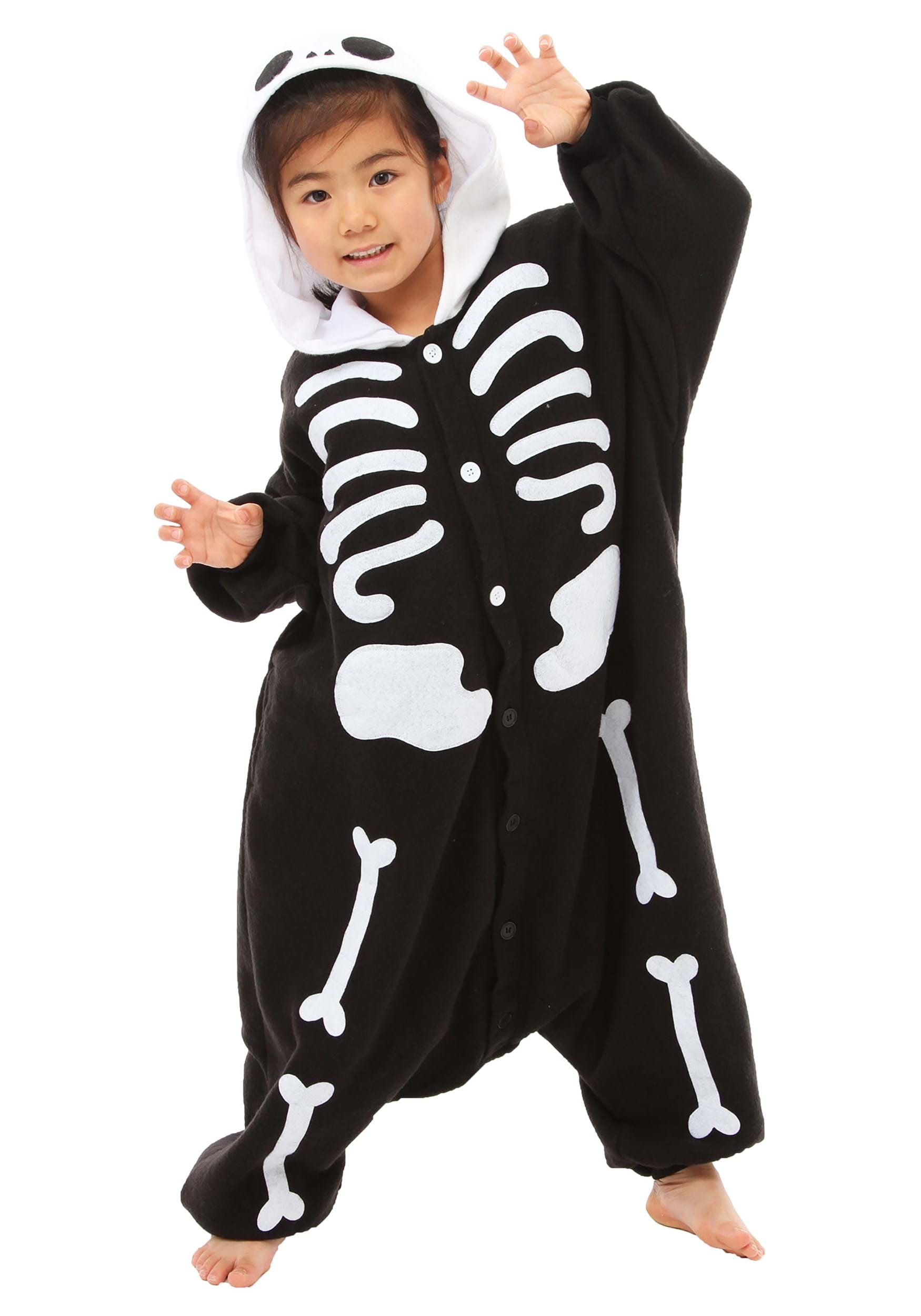 Skeleton Kigurumi Costume for kids