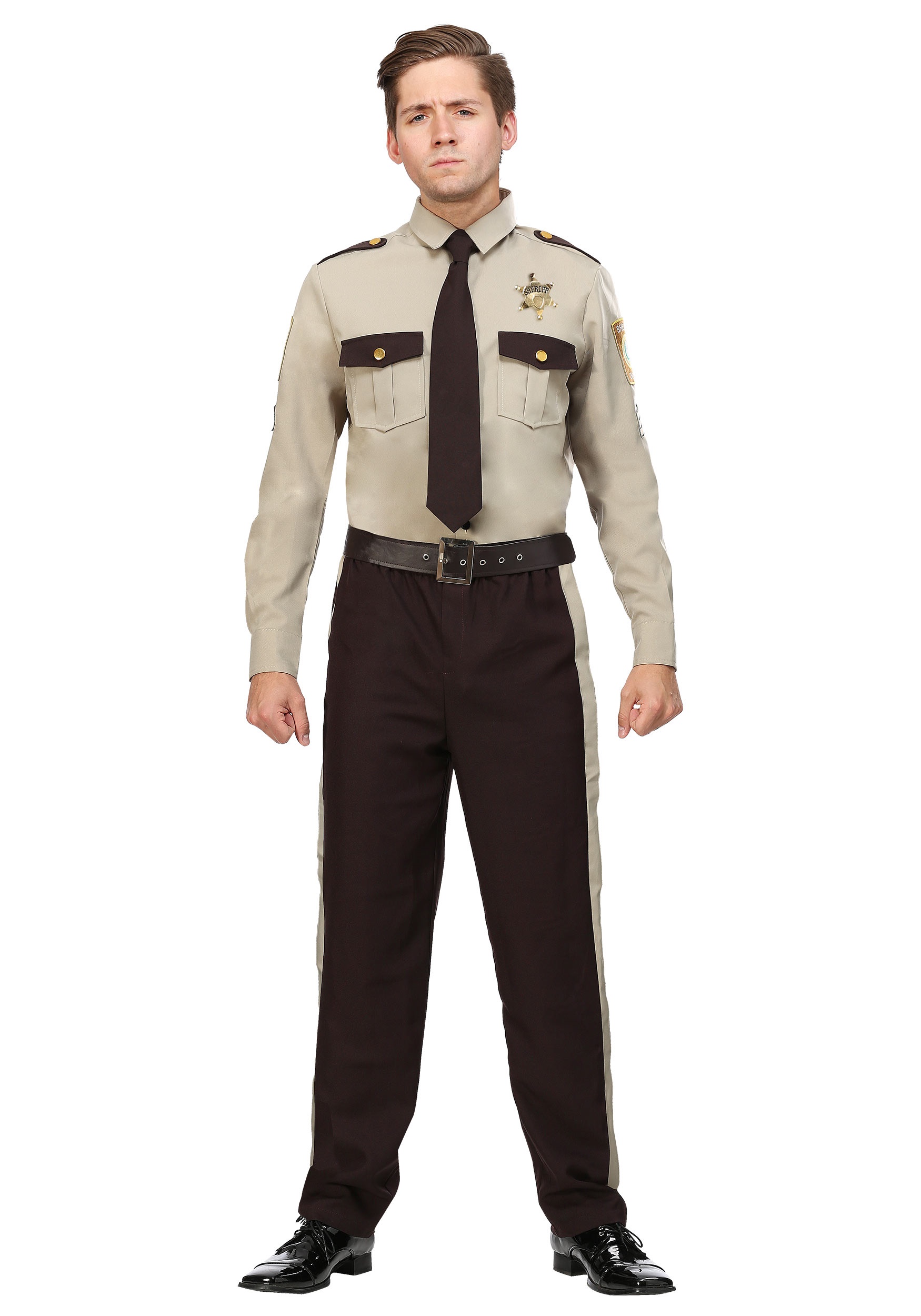 Plus Size Sheriff Costume For Men