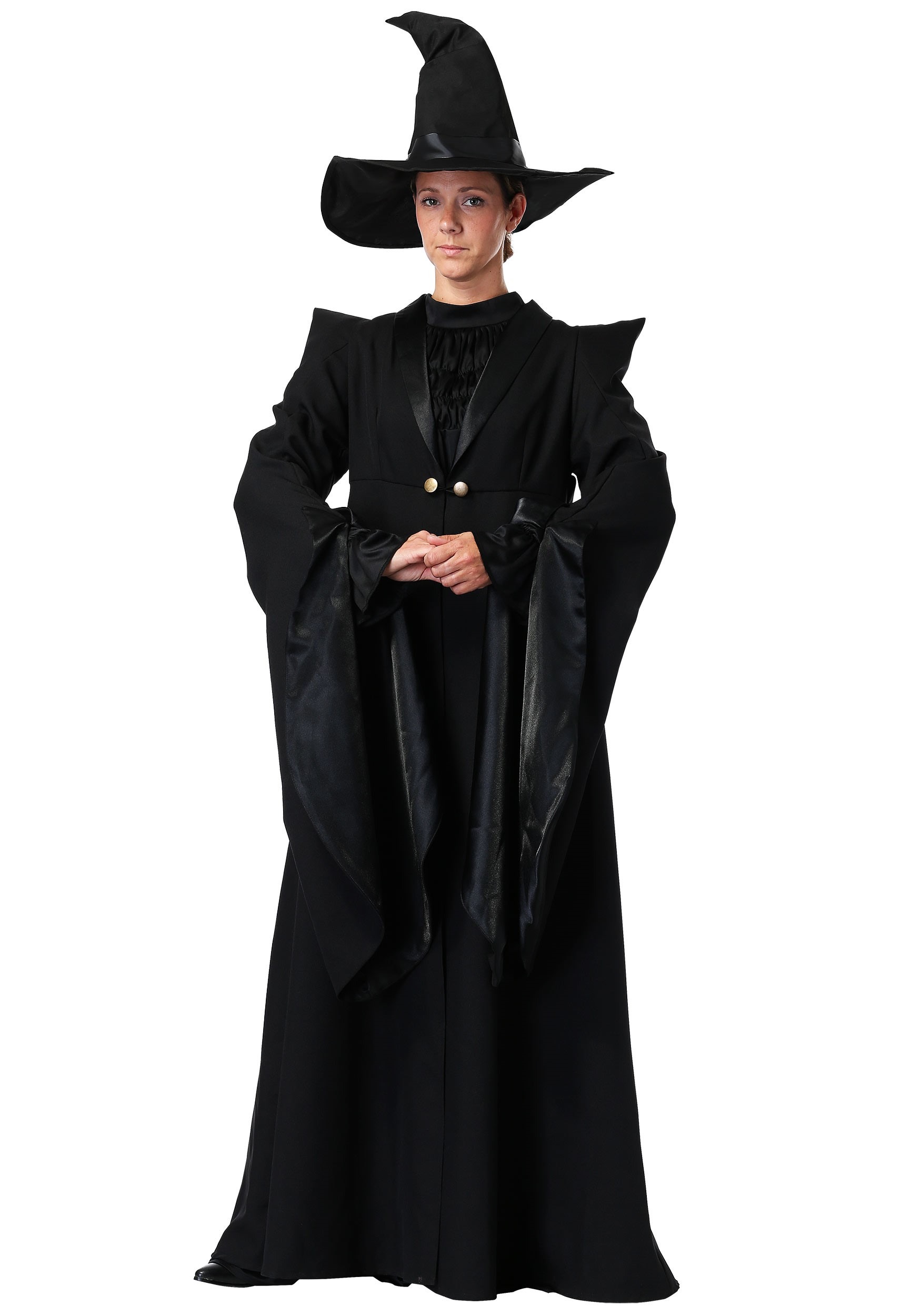 Deluxe Professor McGonagall Adult Costume | Wizard Woman