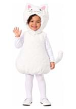 Bubble Body Toddler White Kitty Costume