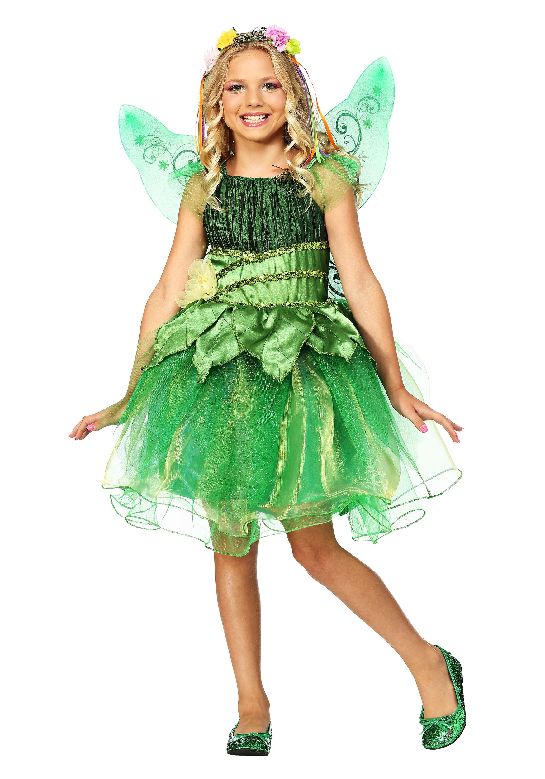 Kids Garden Fairy Costume