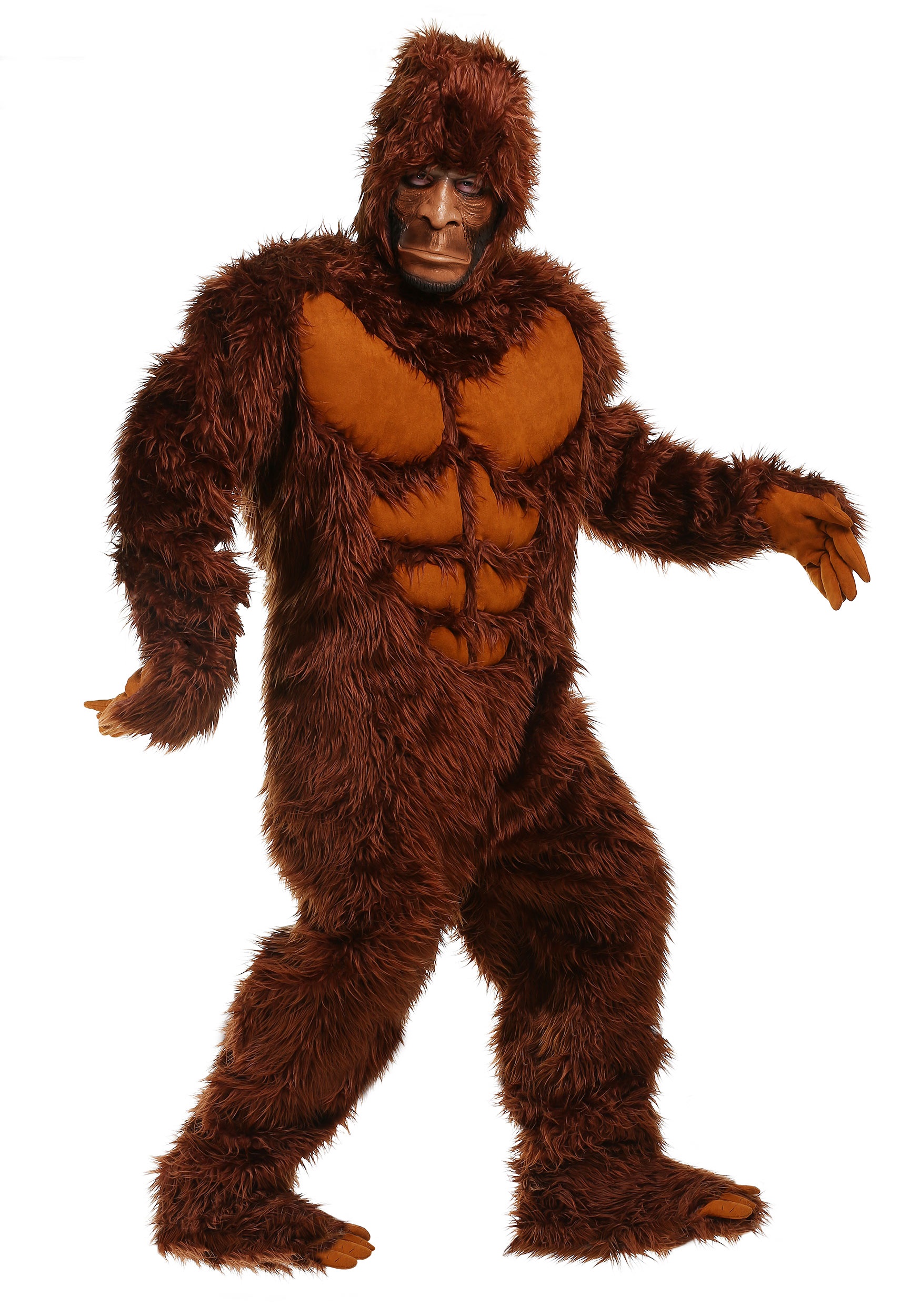 Plus Size Bigfoot Costume