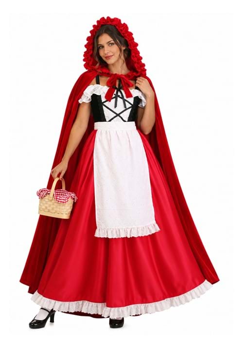 Women's Deluxe Red Riding Hood Costume upd