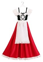 Womens Deluxe Red Riding Hood Costume Alt 4