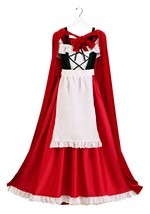 Womens Deluxe Red Riding Hood Costume Alt 5