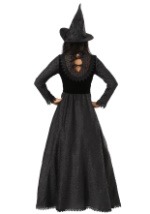 Deluxe Wicked Plus Size Witch Costume Alt 1