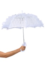 White Lace Parasol Alt 1