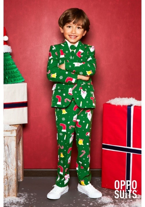 Boy's Santa Boss OppoSuit